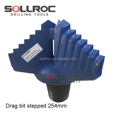 API 2 3/8' REG Thread Drag Bit Prodotto da Advanced Forging Processing