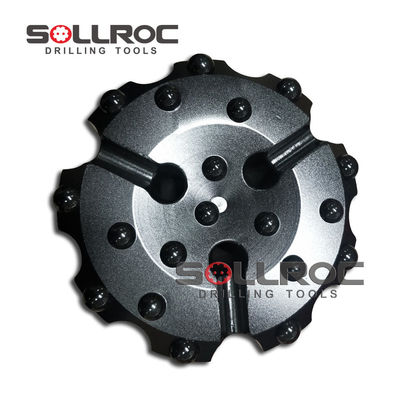 6 inch DHD360 DTH Hammer Bits with Carburized Steel Construction for Water Well Drilling and 1 Year Warranty