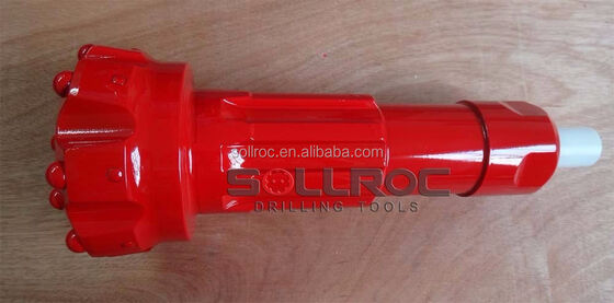 Punte per perforazione DTH in acciaio cementato da 4 pollici per applicazioni di perforazione di pozzi d'acqua e minerarie