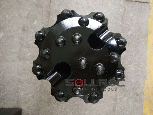 Punte per perforazione DTH in acciaio cementato da 4 pollici per applicazioni di perforazione di pozzi d'acqua e minerarie