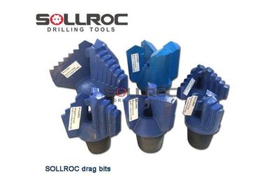 Connessione a filo Chevron Drag Drill Bit Forging Processing API 3 1/2' REG Personalizzato