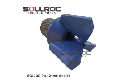 Connessione a filo Chevron Drag Drill Bit Forging Processing API 3 1/2' REG Personalizzato