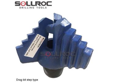 API 2 3/8' REG Thread Type Drag Drill Rock Bit per operazioni di perforazione fluide