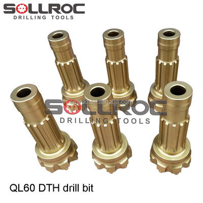 QL60 6 Inch High Wear Resistance DTH Drill Bits with 1 Year Warranty for Water Well Drilling